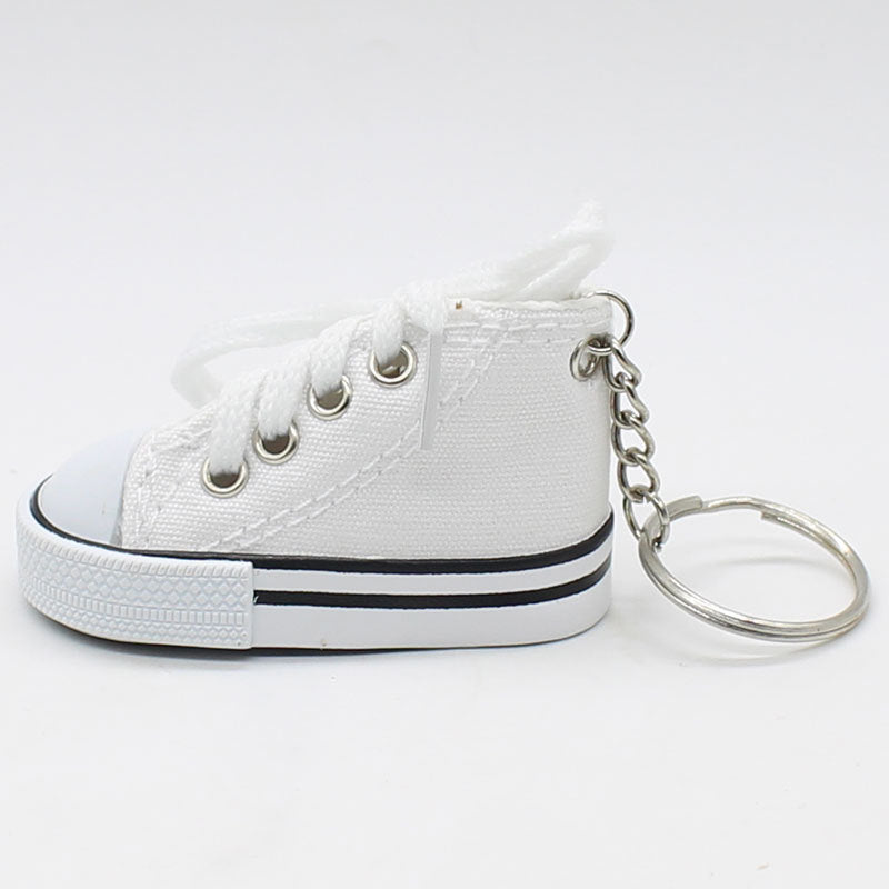 Wholesale mini colorful canvas shoe keychain ACC-KC-YouY007