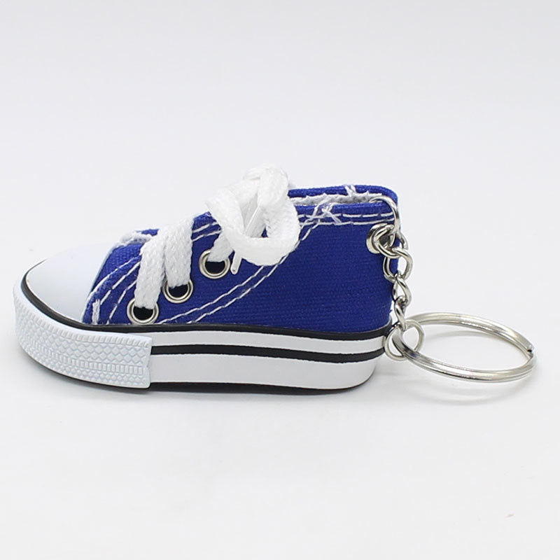 Wholesale mini colorful canvas shoe keychain ACC-KC-YouY007