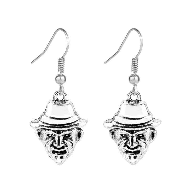 Wholesale Horror Skull Ghost Earrings
