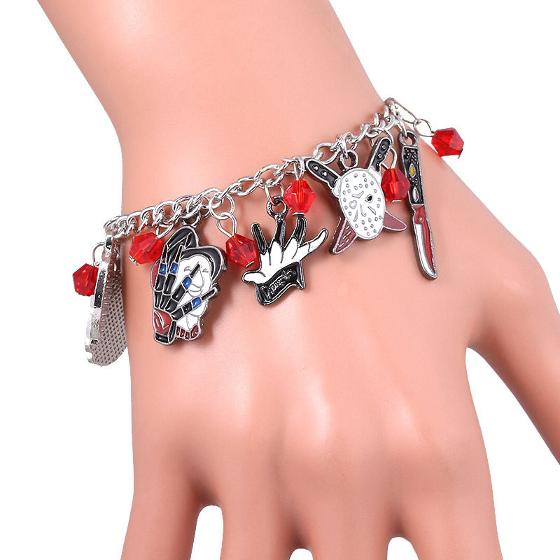 Wholesale Halloween Clown Horror Bracelet ACC-BT-MuMing003