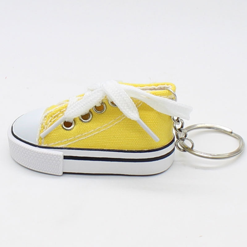 Wholesale mini colorful canvas shoe keychain ACC-KC-YouY007