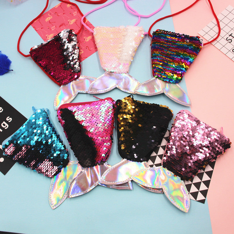 Wholesale Colorful Fishtail Shoulder Crossbody Bag