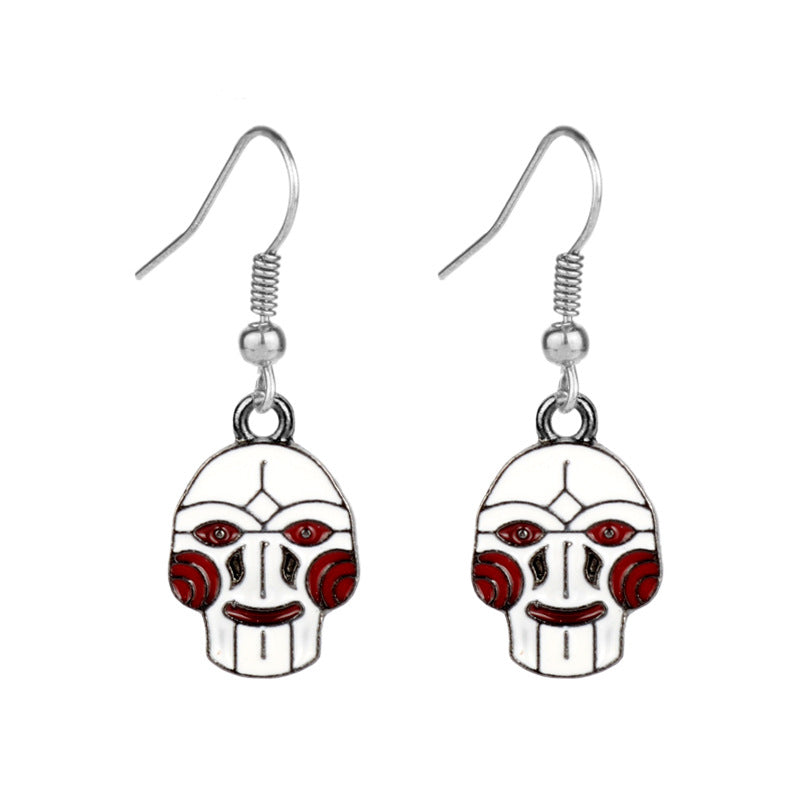 Wholesale Horror Skull Ghost Earrings