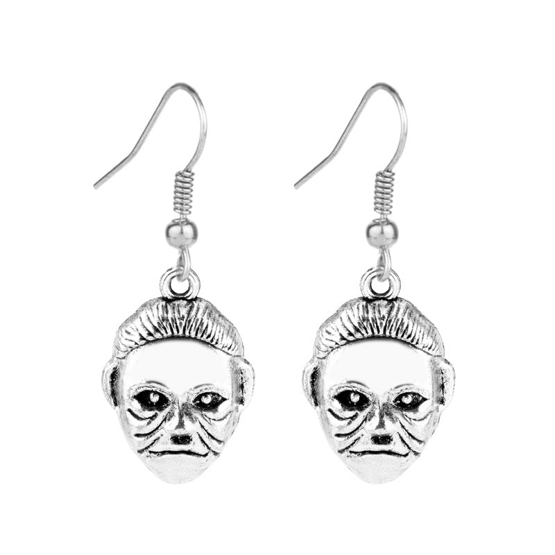 Wholesale Horror Skull Ghost Earrings
