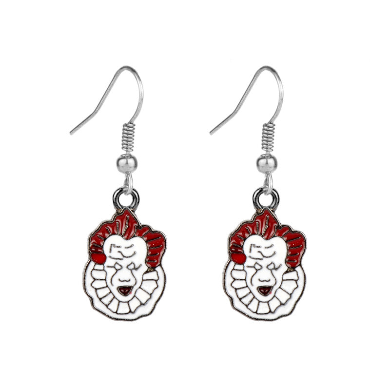 Wholesale Horror Skull Ghost Earrings