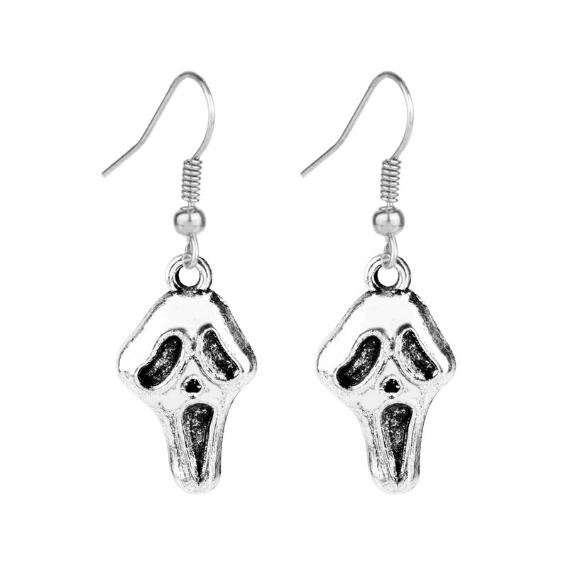 Wholesale Horror Skull Ghost Earrings