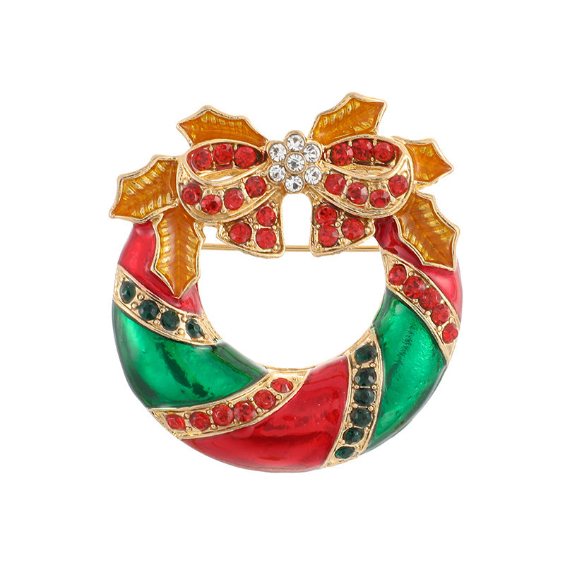 Wholesale Christmas Angel Corsage Creative Cute Socks Elk Brooch ACC-BCH-YongGe001