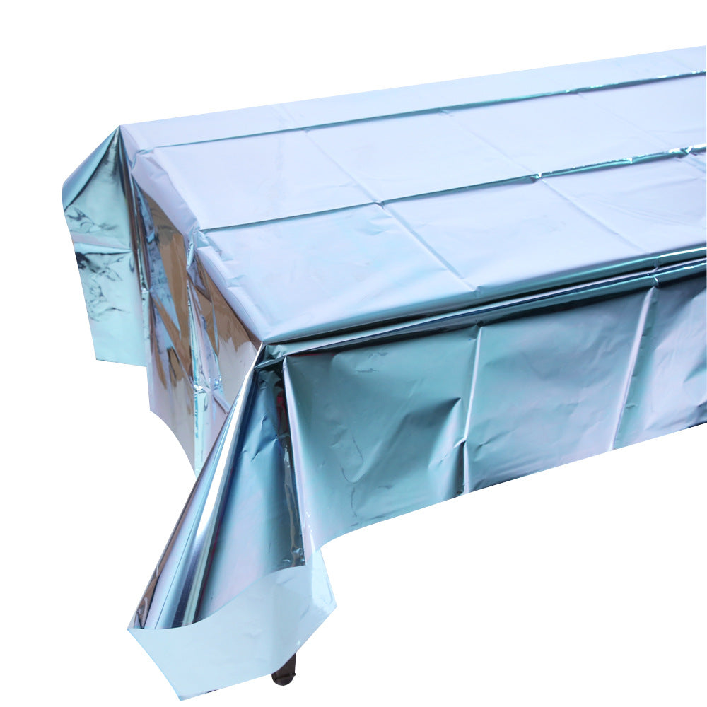 Wholesale Gloss-free Rose Gold Pink Tablecloth Decoration Products