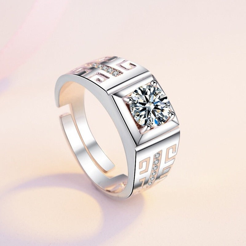 Wholesale Couple Rings  Zircon Open Rings ACC-RS-YX050