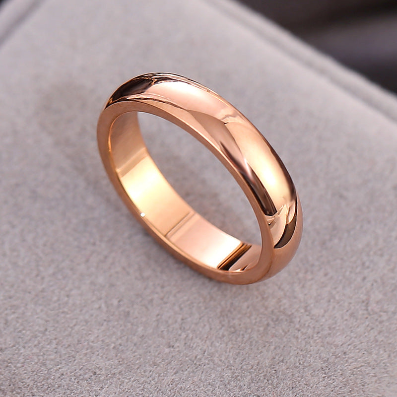 Wholesale Titanium Steel Rings 18k Pinky Ring ACC-RS-KDC002