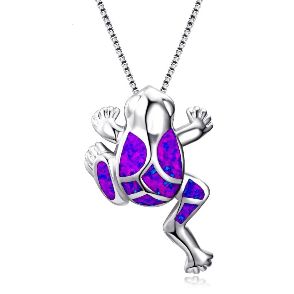 Wholesale Alloy Aobao Frog Necklace ACC-NE-YanSheng006