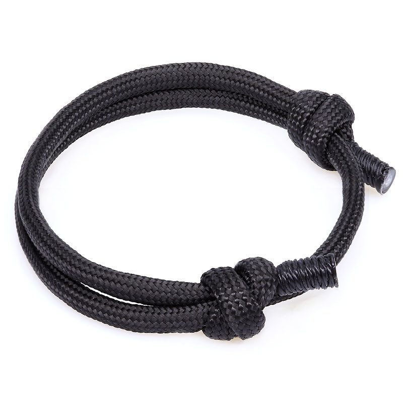 Wholesale Fashion Simple Adjustable Umbrella Rope Bracelet