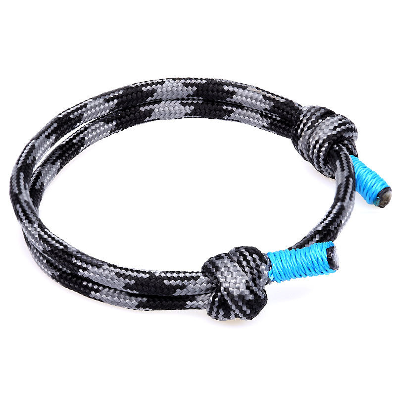 Wholesale Fashion Simple Adjustable Umbrella Rope Bracelet