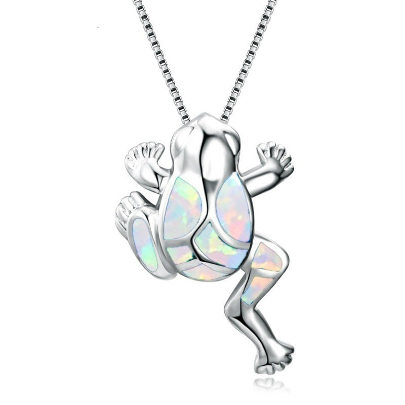 Wholesale Alloy Aobao Frog Necklace ACC-NE-YanSheng006