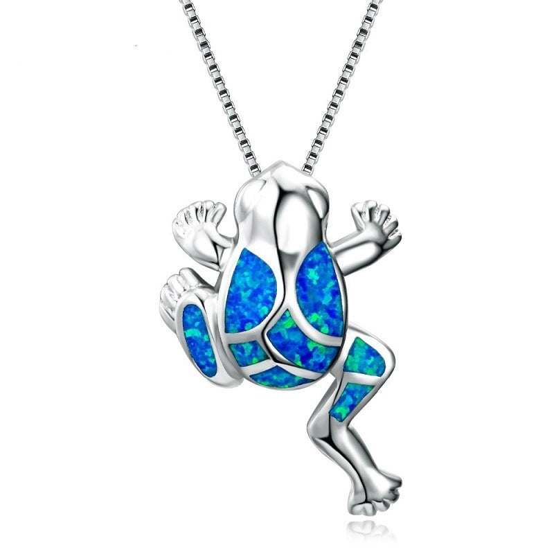 Wholesale Alloy Aobao Frog Necklace ACC-NE-YanSheng006