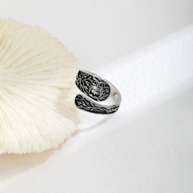 Wholesale Tree of Life Owl Pattern Ring ACC-RS-QingHe006