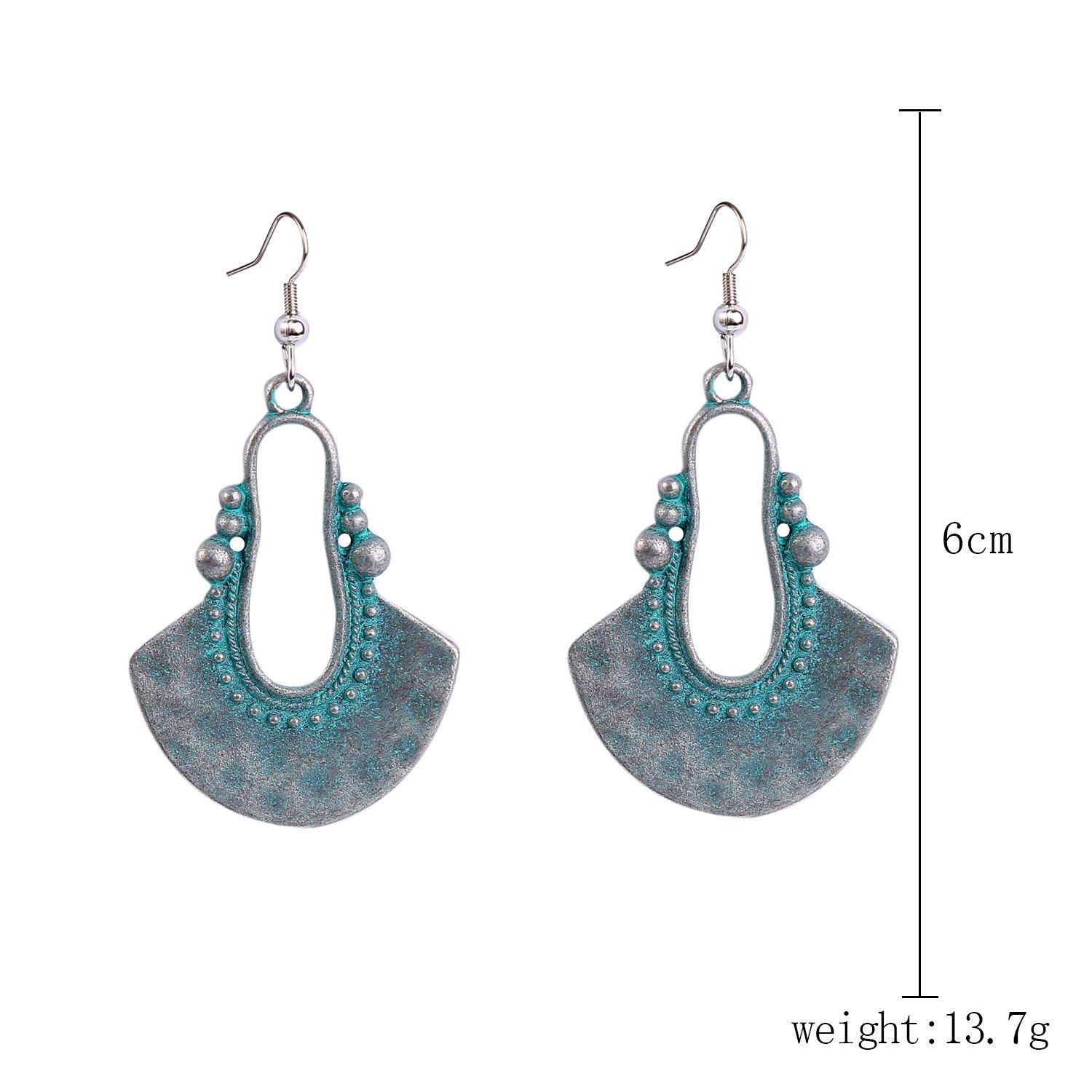Wholesale Bohemian Vintage Ethnic Turquoise Earrings Set ACC-ES-ManYi013