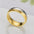 Wholesale stainless steel gold diamond ring couple ring