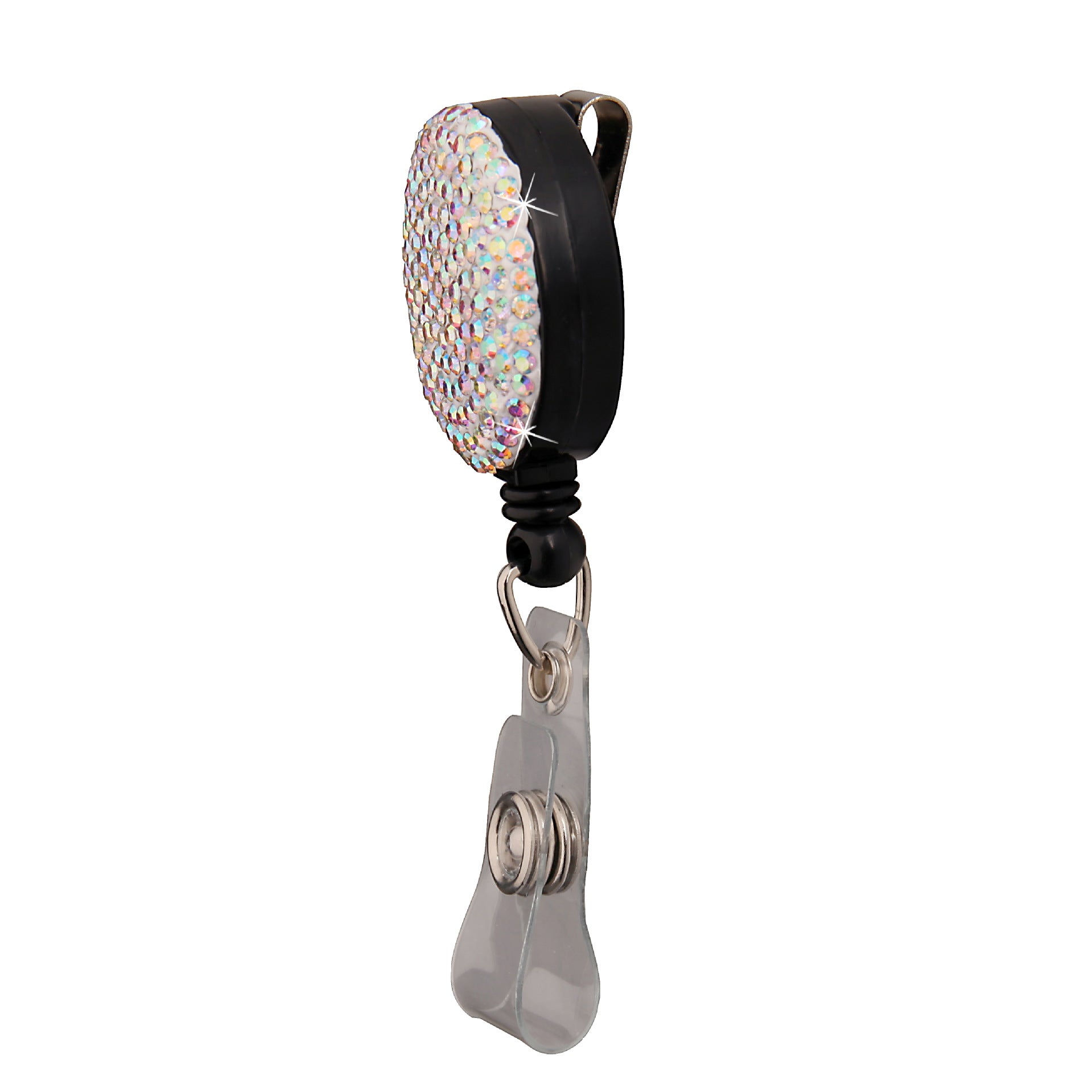 Wholesale Rhinestone Telescopic Keychain Name Tag Hanging Buckle ACC-KC-ZW005