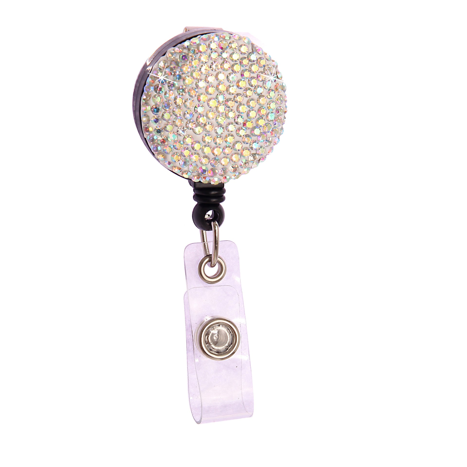 Wholesale Rhinestone Telescopic Keychain Name Tag Hanging Buckle ACC-KC-ZW005