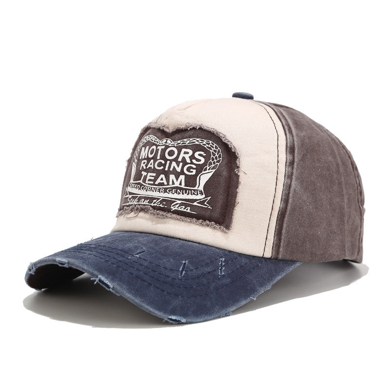 Wholesale Patch Distressed Baseball Cap Outdoor Hat ACC-HT-NianKa002