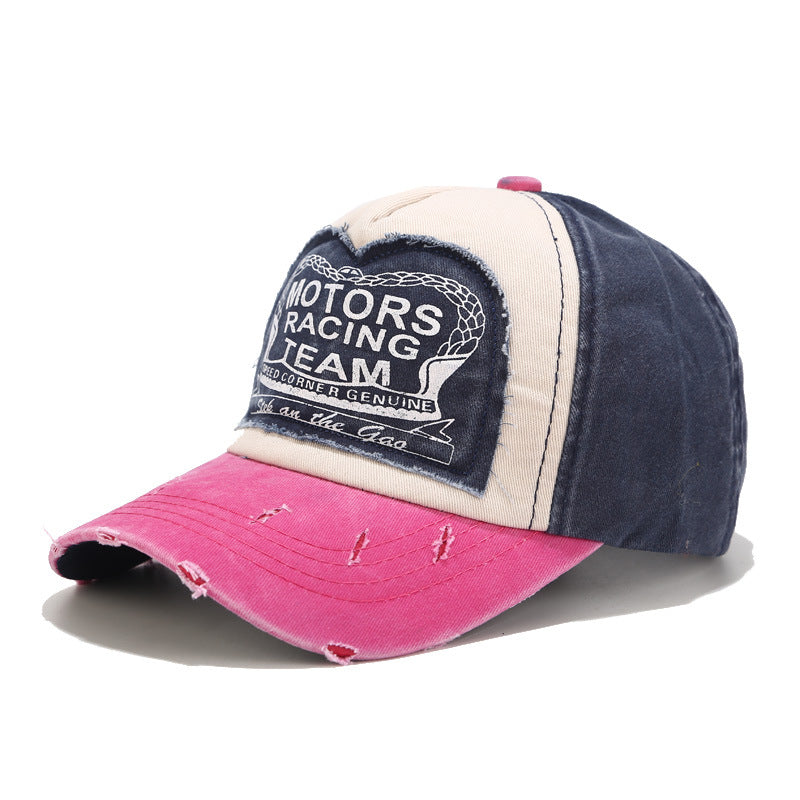 Wholesale Patch Distressed Baseball Cap Outdoor Hat ACC-HT-NianKa002