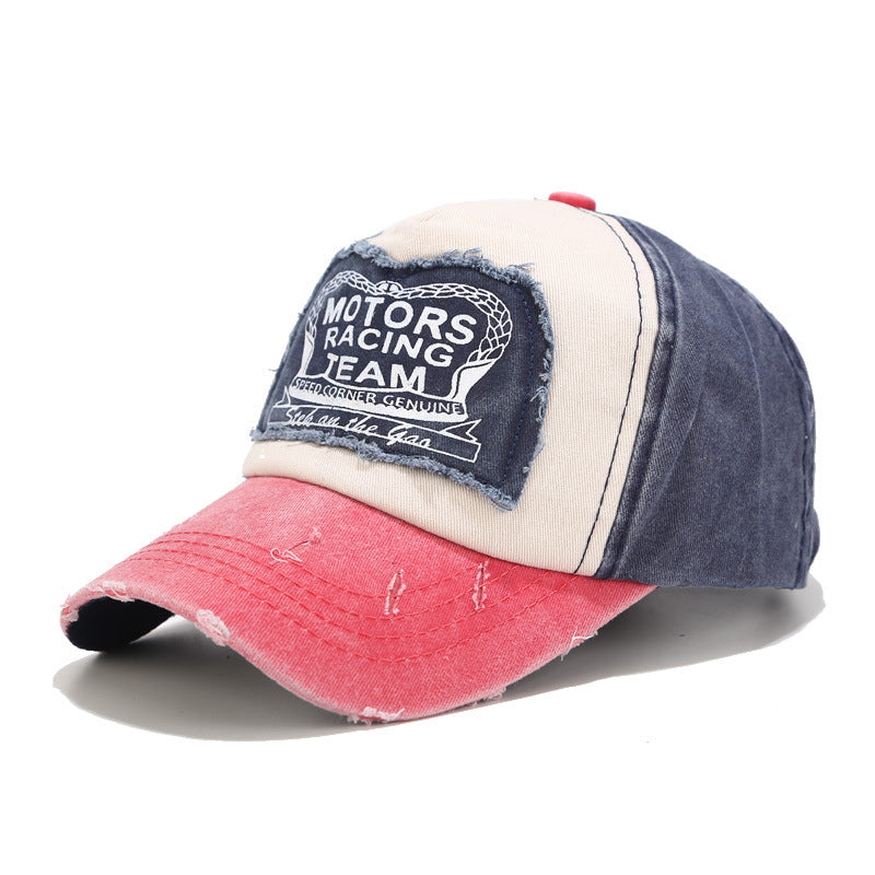 Wholesale Patch Distressed Baseball Cap Outdoor Hat ACC-HT-NianKa002