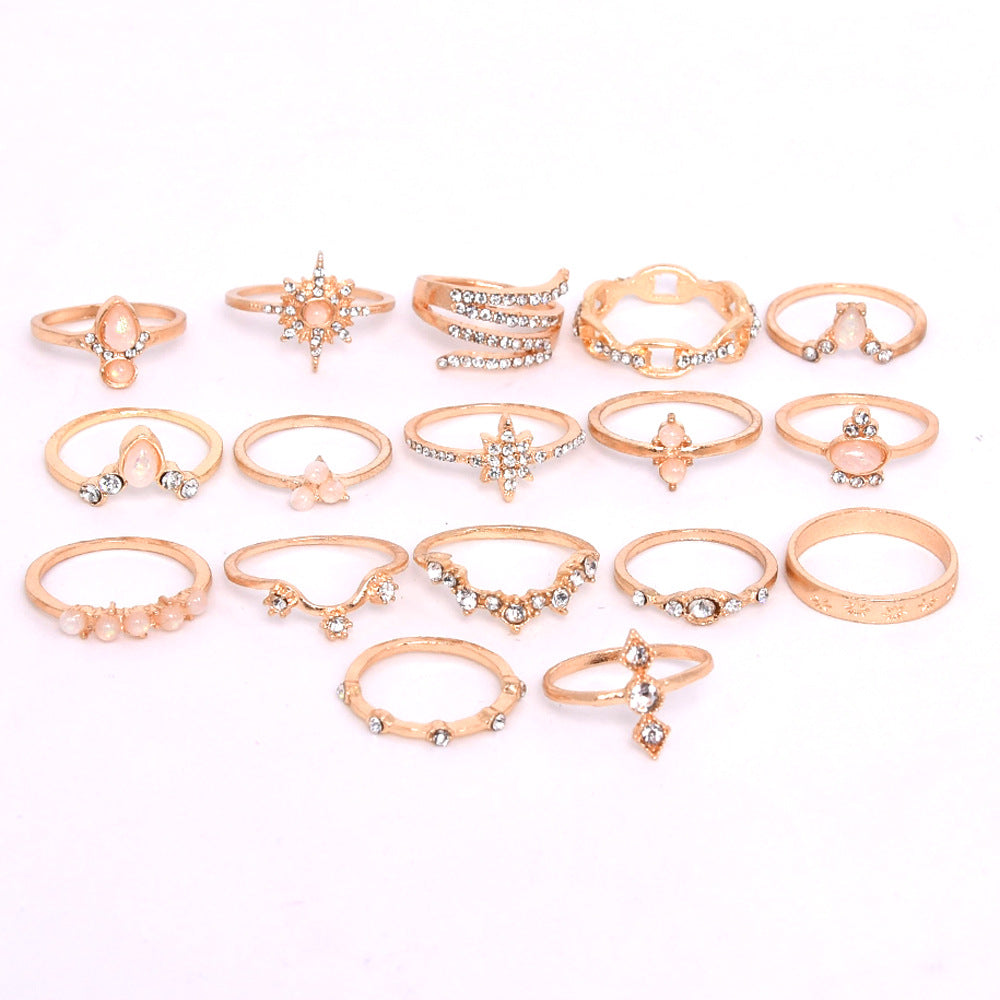 Wholesale  Rhinestone Gem Fashion 17 Pieces