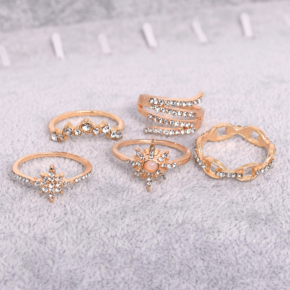 Wholesale  Rhinestone Gem Fashion 17 Pieces