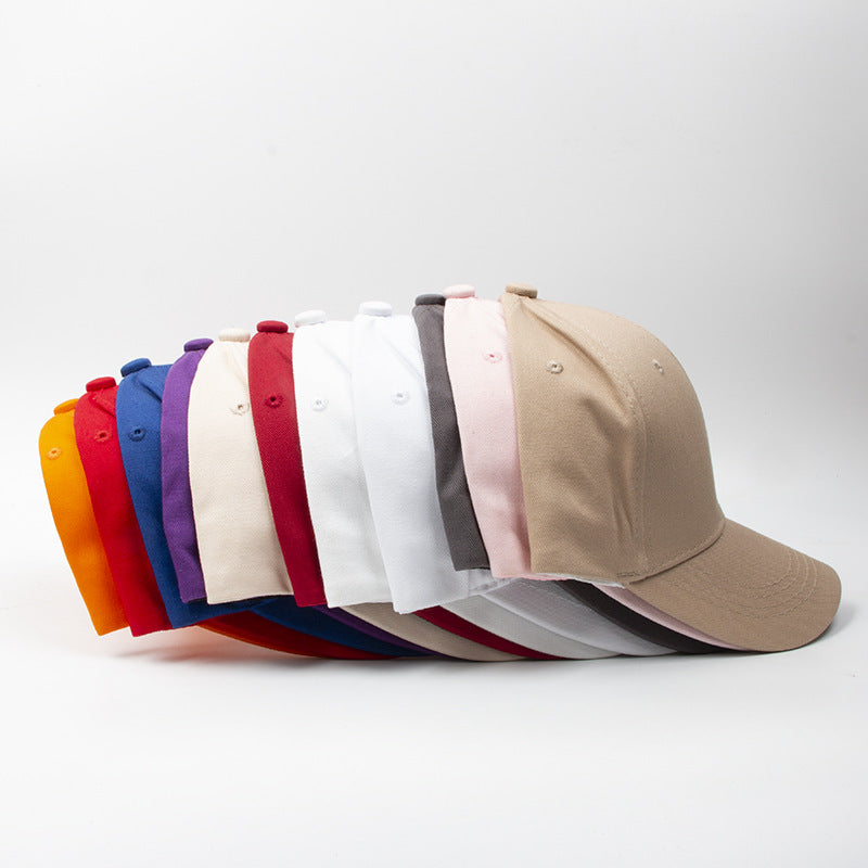 Wholesale Copper Buckle Baseball Hat Solid Color Casual Duck Tongue Hat