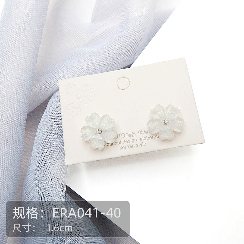 Wholesale  Fashion Tassel Flower Earrings Small Water Drop Earring