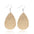 Wholesale  Double-layer Teardrop-shaped PU Leather Earrings suit American Flag Independence Day Earrings