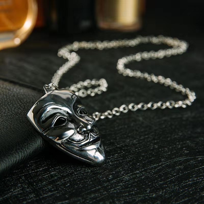 Wholesale Creative Alloy Necklace Maple Leaf Tag Men Hip Hop Pendant Men Necklaces ACC-NE-Pufei005