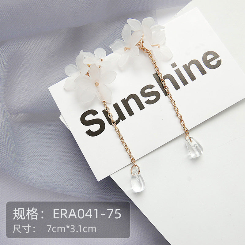 Wholesale  Fashion Tassel Flower Earrings Small Water Drop Earring