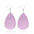 Wholesale  Double-layer Teardrop-shaped PU Leather Earrings suit American Flag Independence Day Earrings