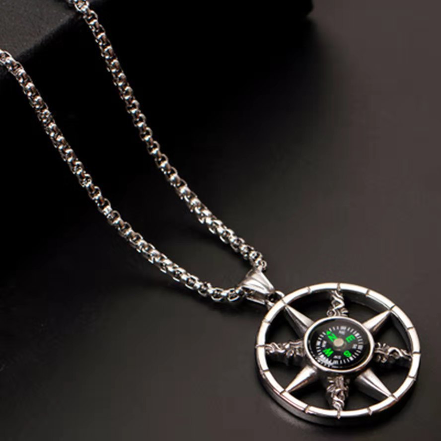 Wholesale Creative Alloy Necklace Maple Leaf Tag Men Hip Hop Pendant Men Necklaces ACC-NE-Pufei005