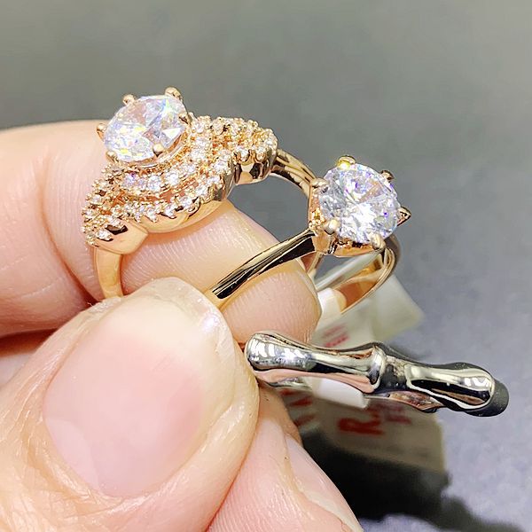 Wholesale Random Color 10pcs Micro-painted Ring Pinky Ring Clearance ACC-RS-Pabo001