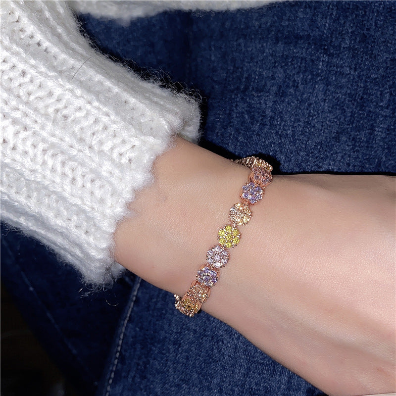 Wholesale Creative Fashion  Copper Zircon Bracelet