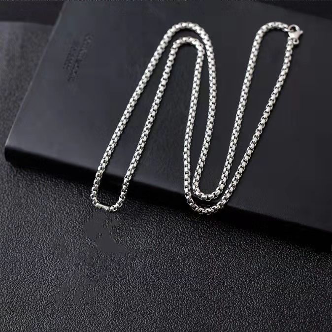 Wholesale Creative Alloy Necklace Maple Leaf Tag Men Hip Hop Pendant Men Necklaces ACC-NE-Pufei005