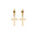 Wholesale  stainless steel cross earrings