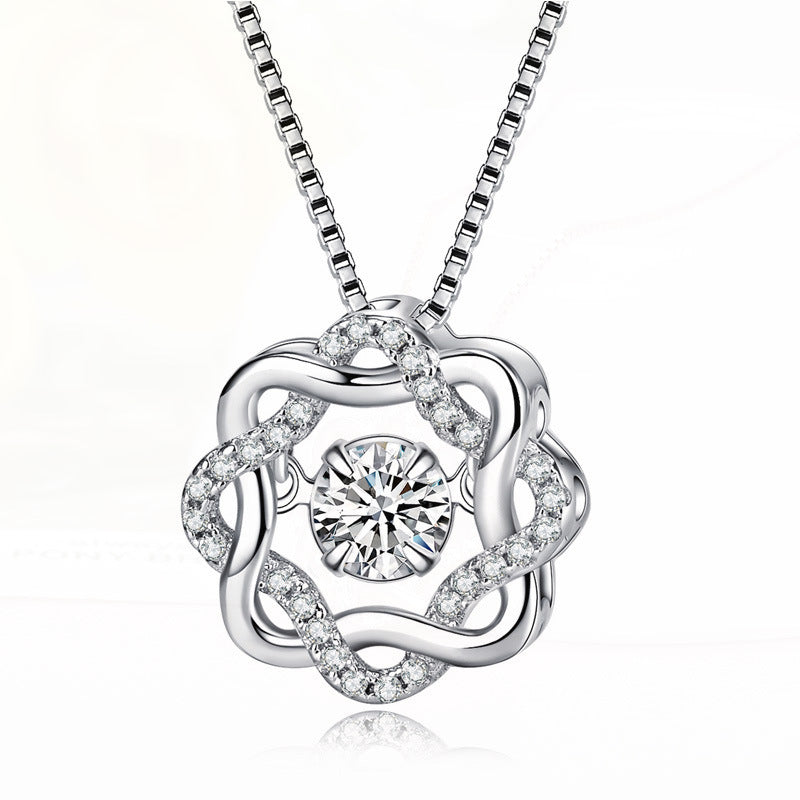 Wholesale s925 Sterling Silver Bamang Star Smart Necklace