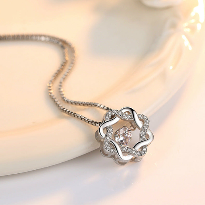 Wholesale s925 Sterling Silver Bamang Star Smart Necklace