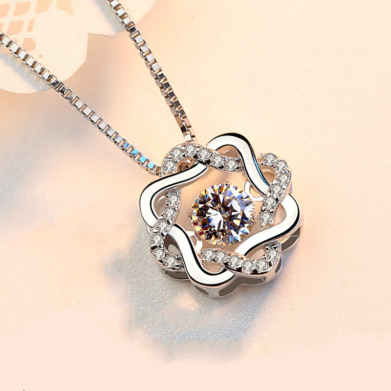 Wholesale s925 Sterling Silver Bamang Star Smart Necklace