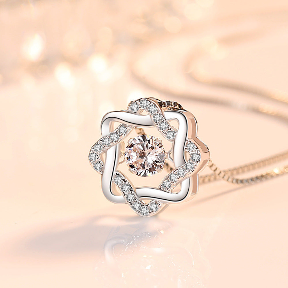 Wholesale s925 Sterling Silver Bamang Star Smart Necklace