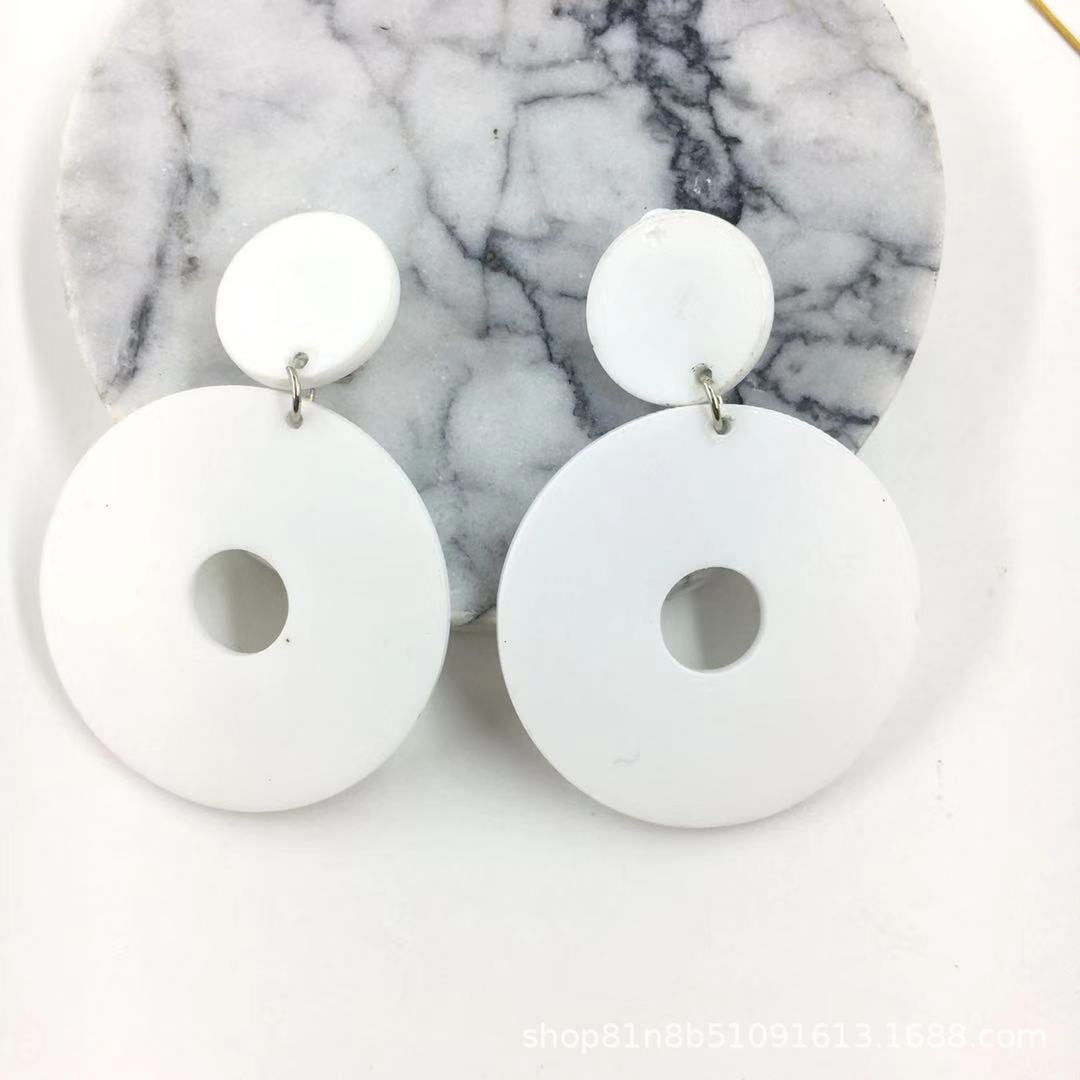 Wholesale Ear Clip Acrylic Earrings Cute Earrings ACC-ES-ChiCha002