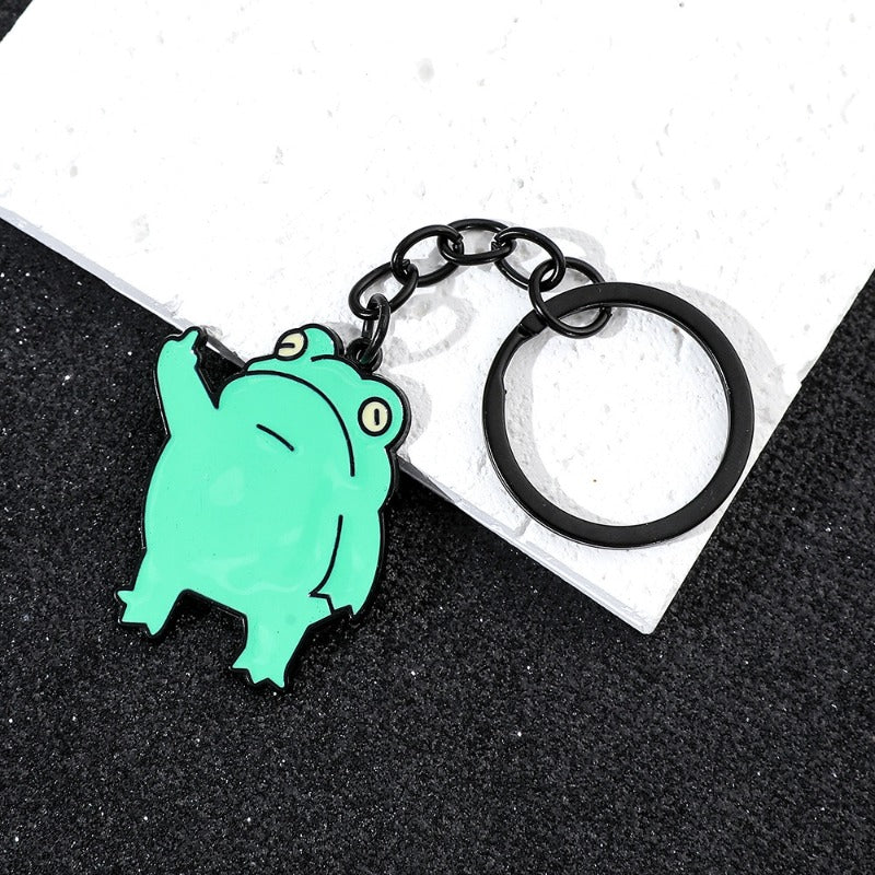Wholesale Creative Funny Frog Keychain ACC-KC-Guangy004