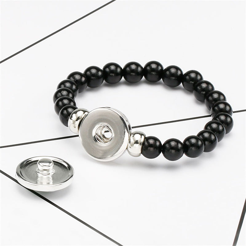 Wholesale simple and fashionable men's crystal bracelet ACC-BT-NingHe002