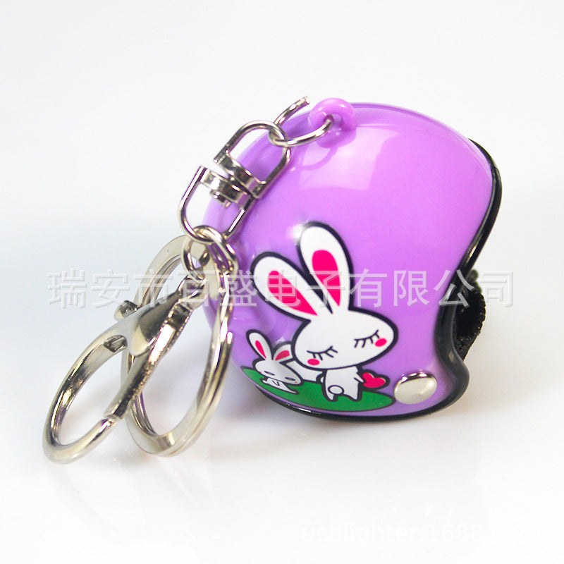 Wholesale Cartoon Pattern Motorcycle Cap Keychains ACC-KC-Lans001