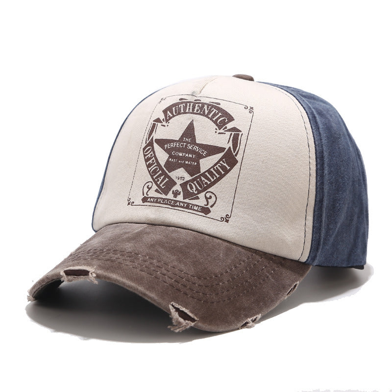 Wholesale Coated Baseball Caps Distressed Hats ACC-HT-NianKa004