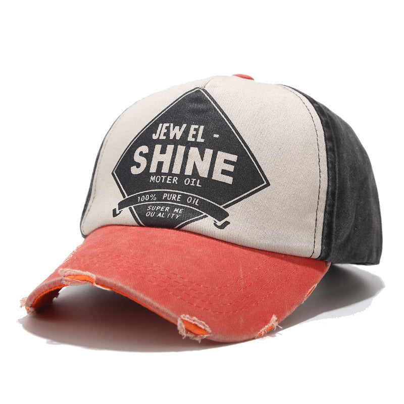 Wholesale Coated Baseball Caps Distressed Hats ACC-HT-NianKa004